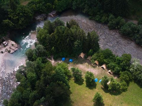 TENTE TOILE ET BOIS 3 personnes - Cabane Kokura (sans sanitaires)