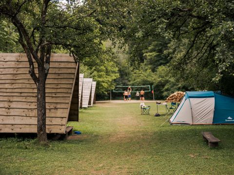 TENTE TOILE ET BOIS 3 personnes - Cabane Kokura (sans sanitaires)