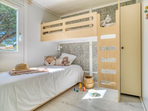 MOBILHOME 5 personnes - Cabane Confort 2 chambres 35m² - adapté aux personnes à mobilité réduite