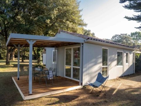 MOBILHOME 5 personnes - Cabane Confort 2 chambres 35m² - adapté aux personnes à mobilité réduite