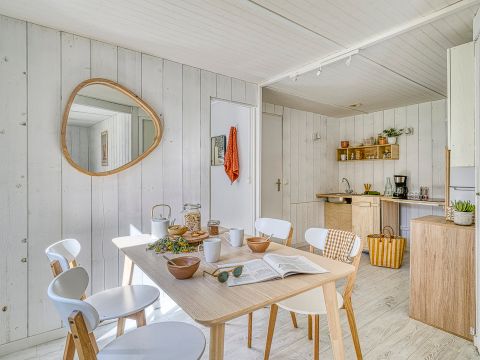 Chalet 4 personnes - Cabane Premium PMR | 2 chambres