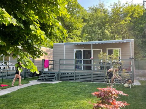 MOBILHOME 4 personnes - BELLA AVEC JARDIN PRIVÈ
