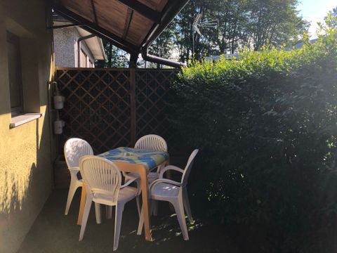 BUNGALOW 3 personnes - BUNGALOW GIALLO AVEC TERRASSE PRIVEE