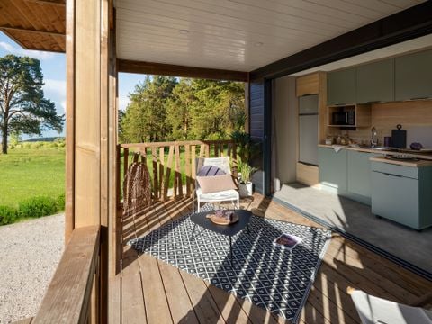 CHALET 7 personnes - Chalet Premium Pilotis 4 pièces - Accueil lit bébé impossible