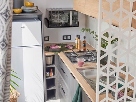 MOBILHOME 7 personnes - Mobil home 4 pièces - Accueil lit bébé impossible