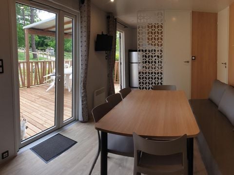 MOBILHOME 7 personnes - Mobil home 4 pièces - Accueil lit bébé impossible