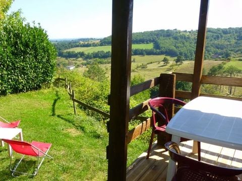CHALET 4 personnes - Chalet Standard 25m² (1 chambre) - Terrasse couverte 9m² 2/4 pers
