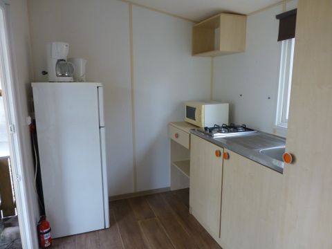 MOBILHOME 5 personnes - Mobil-home Chêne Confort 23m² (2 chambres) - Terrasse couverte 10m² - Dimanche/Dimanche 5 pers