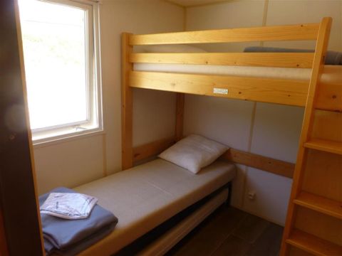 MOBILHOME 5 personnes - Mobil-home Chêne Confort 23m² (2 chambres) - Terrasse couverte 10m² - Dimanche/Dimanche 5 pers