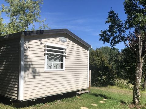 MOBILHOME 6 personnes - Mobil-home Premium 30 m² (3 chambres) terrasse semi-couverte 15m² + TV + LV + Clim 6 pers