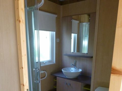 CHALET 2 personnes - Chalet Noisette Confort 16m² (1 chambre) - Terrasse couverte 8m² - TV 2 pers