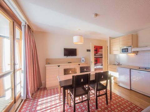 Appartement 5 personnes - Classique Appartement 1 chambre 5 personnes Vue imprenable balcon
