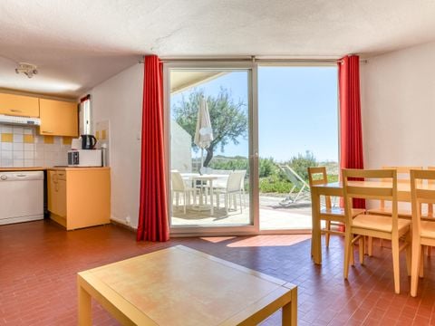 APPARTEMENT 7 personnes - Essentiel Appt 2 Chambres 7 pers Front de mer Terrasse RDC