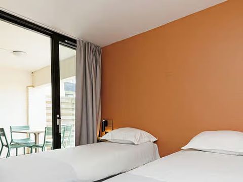 Suite 6 personnes - Classique Lgt 2 chambres 6 personnes Terrasse (H)