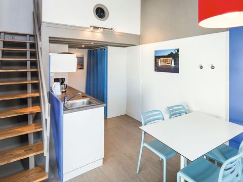 Studio 4 personnes - Classique Studio Duplex 4 personnes Coin nuit Terrasse Pinède (H)