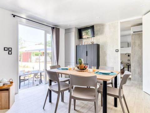 Mobilhome 4/6 personnes - Cottage - 3 Pièces - Climatisé - TV