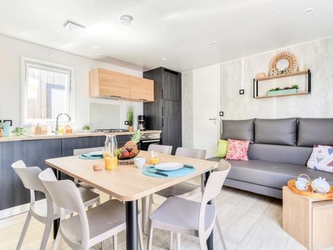 Mobilhome 4/6 personnes - Cottage - 3 Pièces - Climatisé - TV