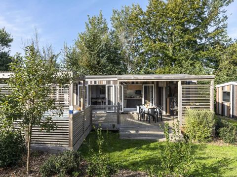 MOBILHOME 6 personnes - Cabane Luxe 4 pièces 6 personnes Climatisée + Jacuzzi