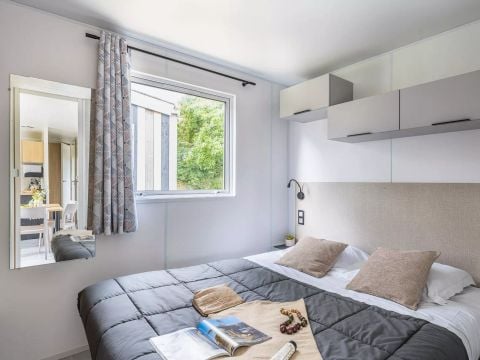 MOBILHOME 6 personnes - Cabane Premium 4 Pièces 6 Personnes Climatisée + TV