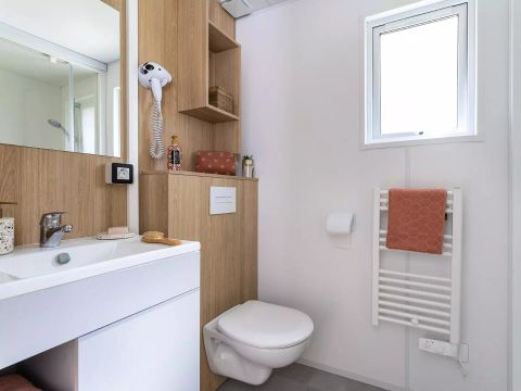 MOBILHOME 6 personnes - Cabane Premium 4 Pièces 6 Personnes Climatisée + TV