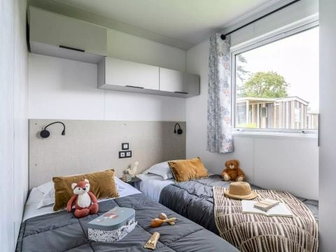 MOBILHOME 6 personnes - Cabane 4 Pièces 6 Personnes Climatisée + TV