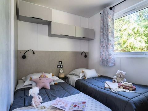 MOBILHOME 4 personnes - Cabane 3 Pièces 4 personnes Climatisée + TV