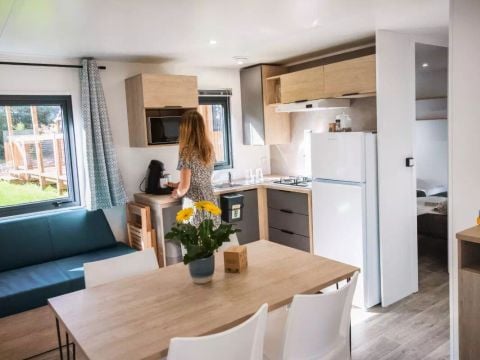 MOBILHOME 6 personnes - Confort 4 Pièces 6 Personnes Climatisé + TV