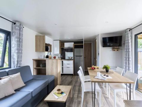 MOBILHOME 6 personnes - Confort 4 Pièces 6 Personnes Climatisé + TV