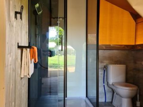 Tente en toile et en bois 4 personnes - LODGE SAFARI