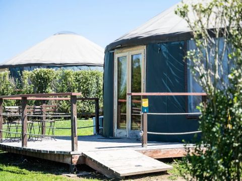 Insolite 8 personnes - Yourte Grande 3 Pièces 6/8 personnes Climatisée