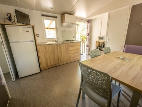 MOBILHOME 7 personnes -  3 Chambres 6/7 Pers.(dont 1 enfant de 6 à 15 ans)