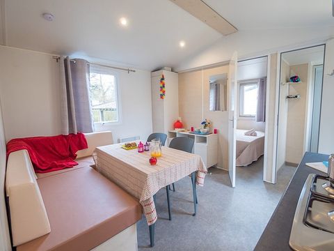 MOBILHOME 6 personnes - Comfort | 3 Ch. | 6 Pers. | Terrasse Couverte | 2 SDB | TV