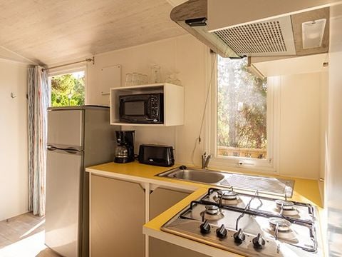 MOBILHOME 6 personnes - Comfort | 3 Ch. | 6 Pers. | Terrasse surélevée | Clim.