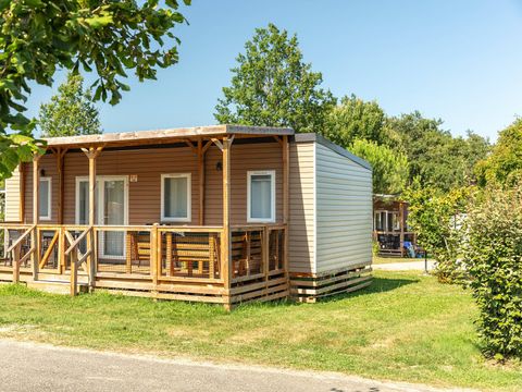 BUNGALOW 6 personnes - Mobil-home | Premium | 3 Ch. | 6 Pers. | Terrasse Lounge | Clim. | TV