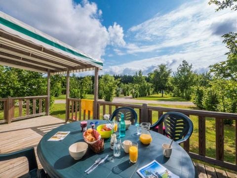 BUNGALOW 6 personnes - Mobil-home | Classic | 3 Ch. | 6 Pers. | Terrasse surélevée