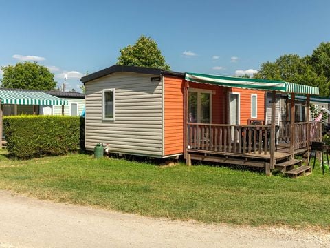 BUNGALOW 4 personnes - Mobil-home | Comfort | 2 Ch. | 4 Pers. | Terrasse surélevée | TV