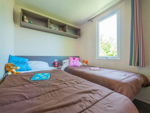 BUNGALOW 4 personnes - Mobil-home | Comfort | 2 Ch. | 4 Pers. | Terrasse surélevée | TV