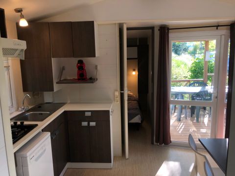 MOBILHOME 4 personnes - Cigalou  (Privilège) - 26m² 2 chambres