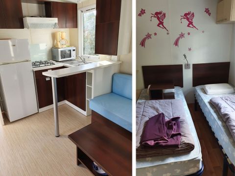 MOBILHOME 4 personnes - Confort - terrasse couverte