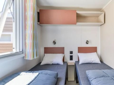 Mobilhome 6 personnes - Premium | 3 Ch. | 6 Pers. | Terrasse Lounge | Clim. | TV