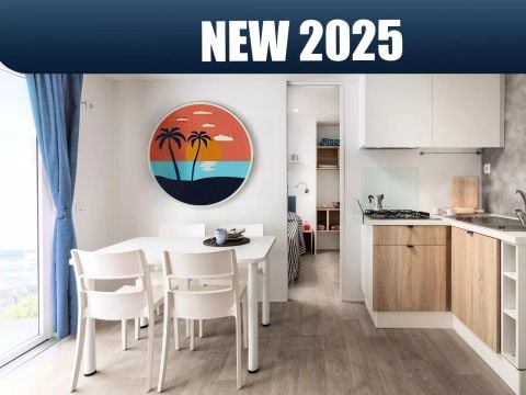 MOBILHOME 5 personnes - Mobil-Home Family 3 Pièces 5 Personnes Climatisé