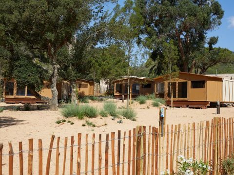 TENTE TOILE ET BOIS 4 personnes - Siroco Beach House