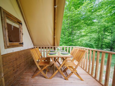 BUNGALOW TOILÉ 5 personnes - CABANE LA BELLE ETOILE
