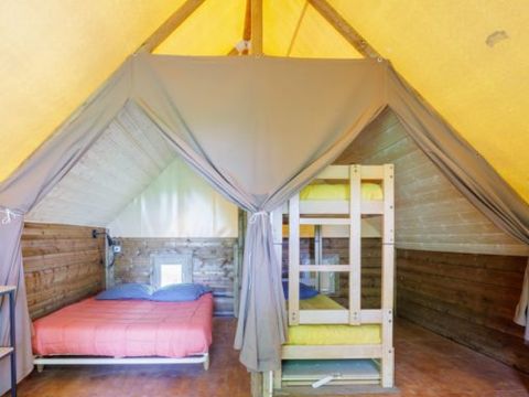 BUNGALOW TOILÉ 5 personnes - CABANE LA BELLE ETOILE
