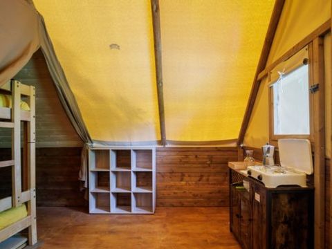 BUNGALOW TOILÉ 5 personnes - CABANE LA BELLE ETOILE
