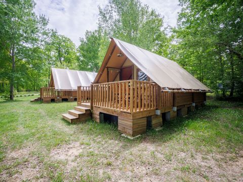 BUNGALOW TOILÉ 5 personnes - CABANE LA BELLE ETOILE