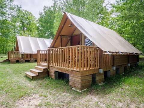 BUNGALOW TOILÉ 5 personnes - CABANE LA BELLE ETOILE