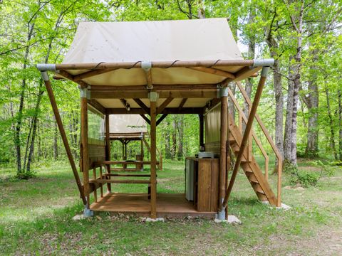 BUNGALOW TOILÉ 2 personnes - CABANE AU CLAIR DE LUNE