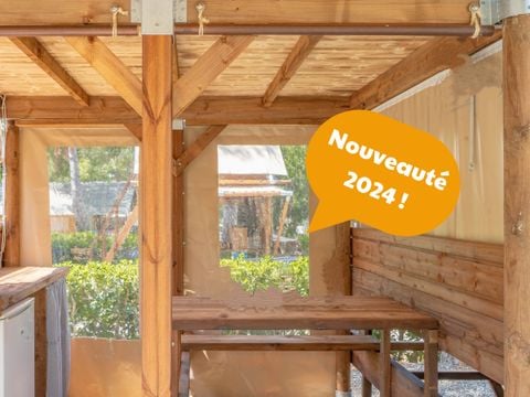 BUNGALOW TOILÉ 2 personnes - CABANE AU CLAIR DE LUNE