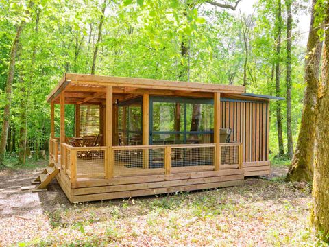 CHALET 5 personnes - FORÊT - 2 chambres - 5 personnes